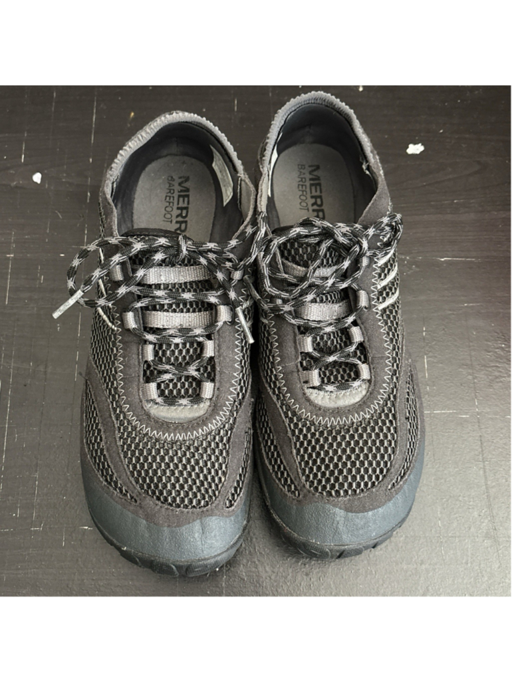 Merrell Pace Glove 3 Women's 9 Black Barefoot Vibram Trail Running Shoes EU 40 - Picture 8 of 9